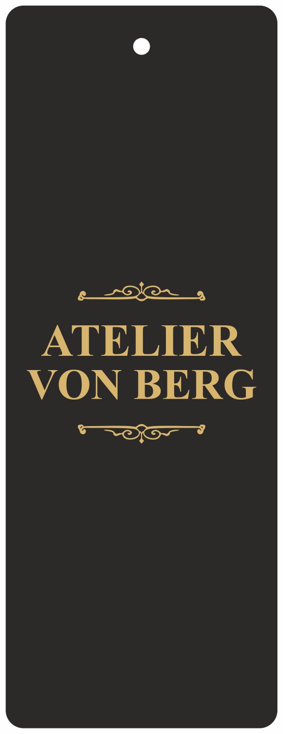 Atelier karton etiket iş örneği
